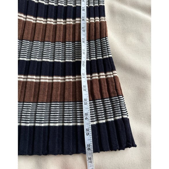 Colville Striped Turtleneck Sweater, Size Medium - Picture 10 of 12